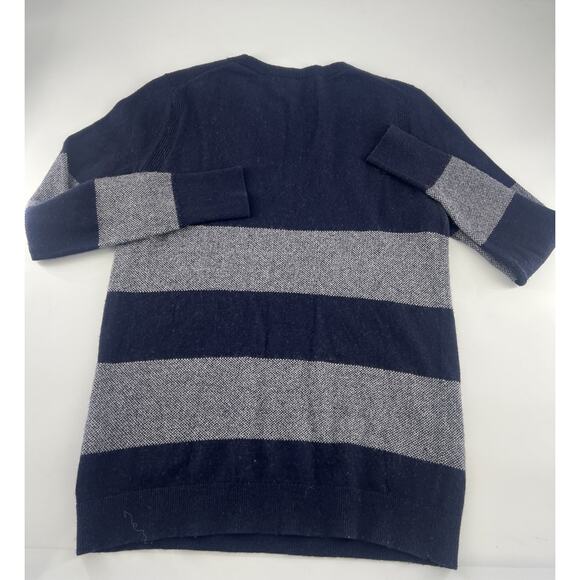 Banana Republic Filpucci Sweater Womens Small Blue Gray Fine Italian Cashmere - Picture 9 of 10